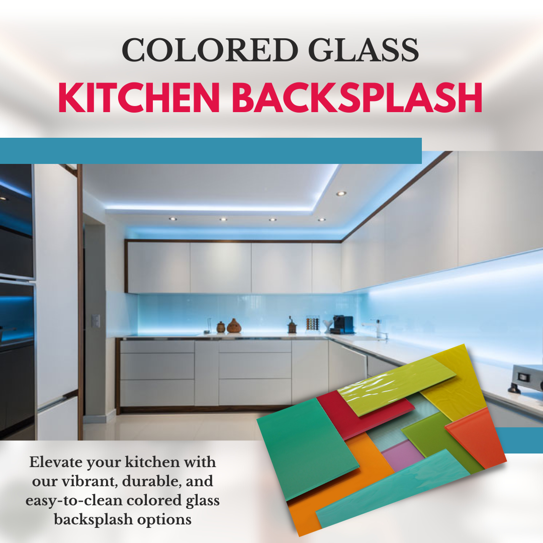 Colored Glass Backsplash Virginia