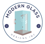 modern glass new logo