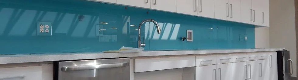 Colored Glass Backsplash Virginia