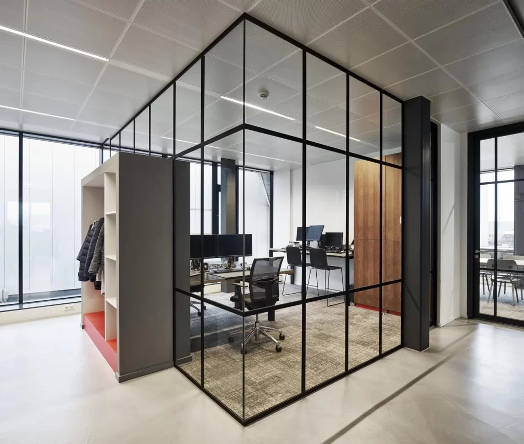 Glass Office Partitions in Virginia