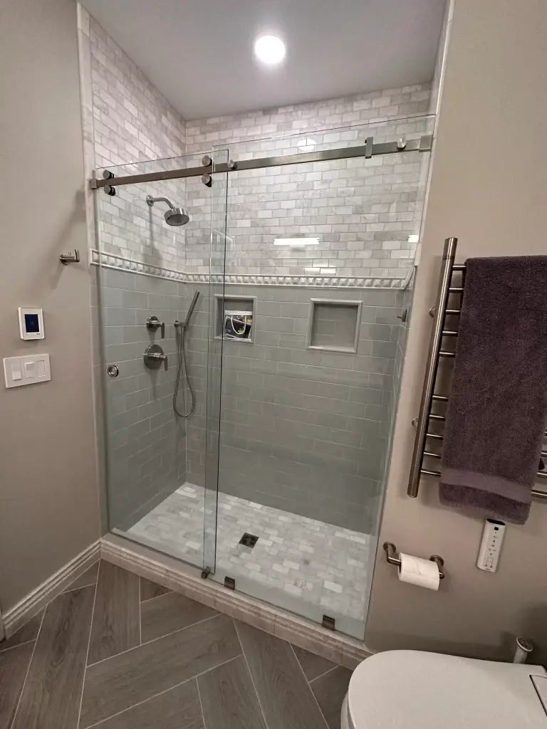 Frameless Sliding Shower Doors Virginia