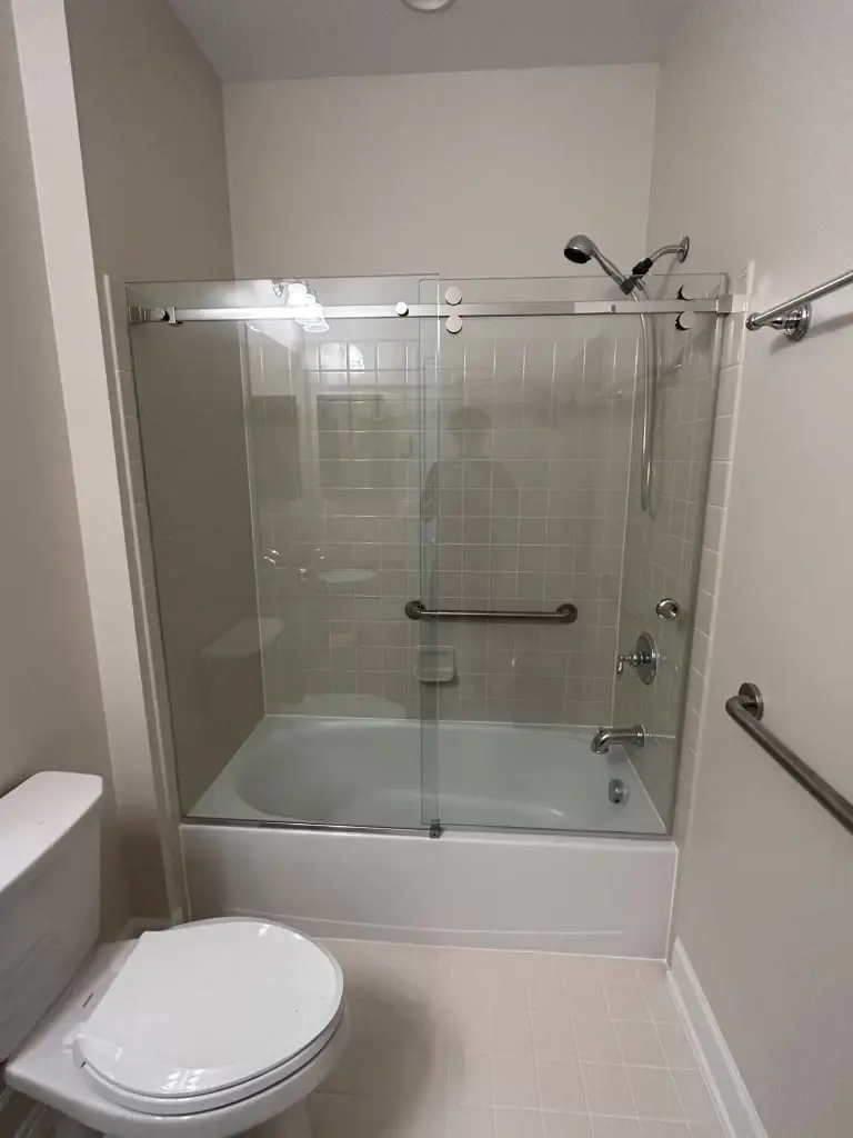 Frameless Sliding Shower Doors Virginia