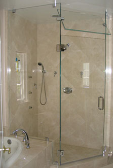 Glass Designs for Shower Area
