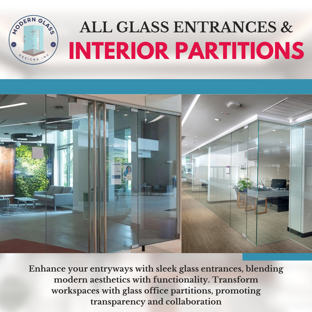 all glass entrances