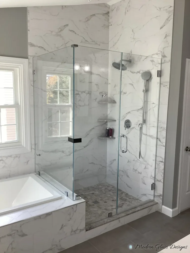 Virginia Frameless Glass Shower Doors