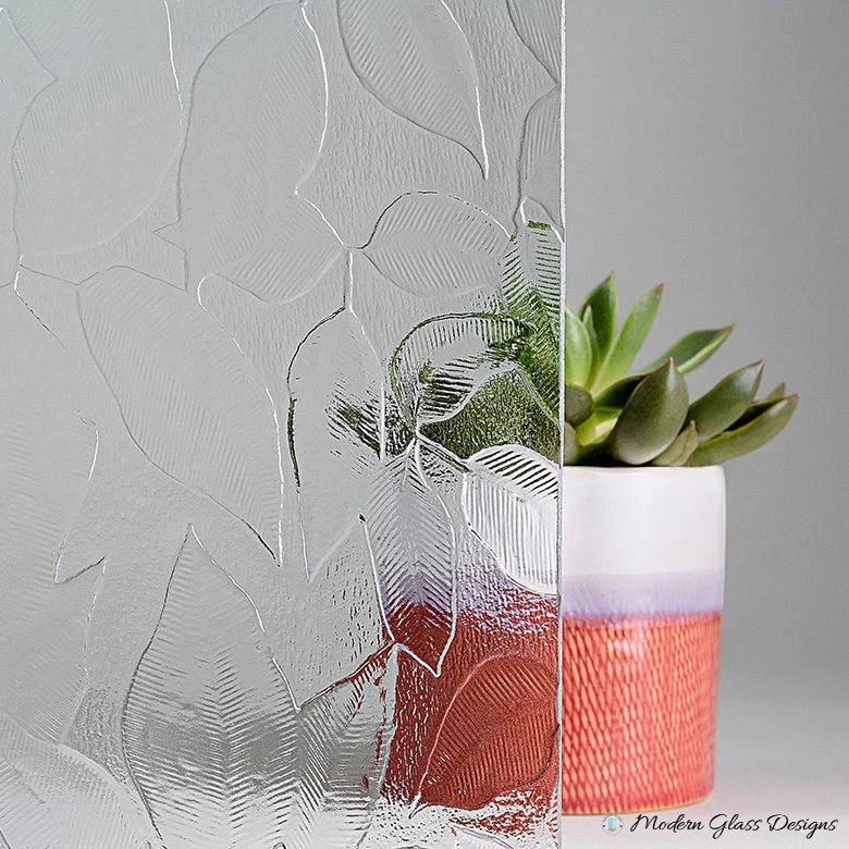 Autumn glass pattern sample