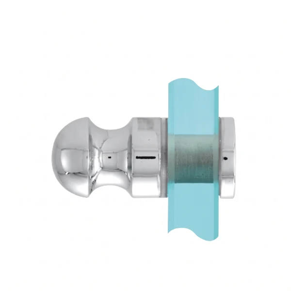 19MK mini bulb single-sided knob in Polished Chrome
