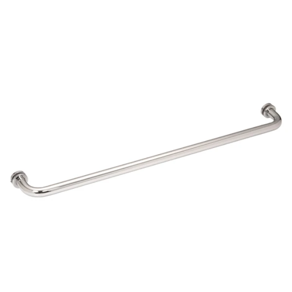24" BM Series Tubular Single-Sided Towel Bar in Polished Nickel