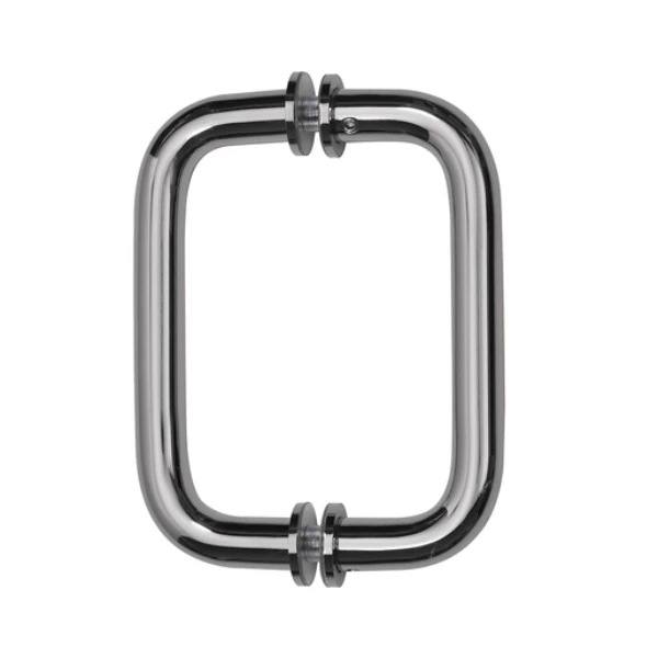 BM Series 6 x 6 inch back-to-back pull in Polished Chrome