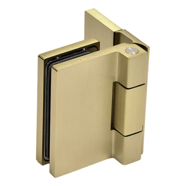 Como Wall Mount Hinge in Brushed Bronze