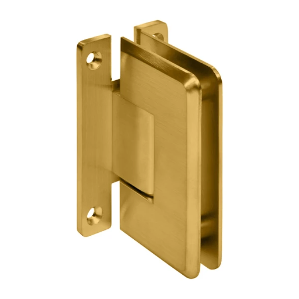 Cologne Wall Mount ‘H’ Back Plate Hinge in Modern Gold