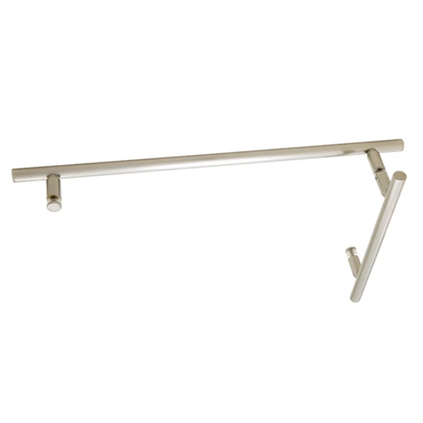 8" x 18" LTB Combo Ladder Style Pull and Towel Bar in Brushed Nickel