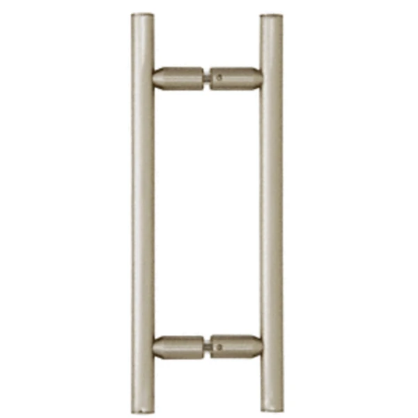 8" Ladder Style Back-to-Back Pull Handles in Brushed Nickel