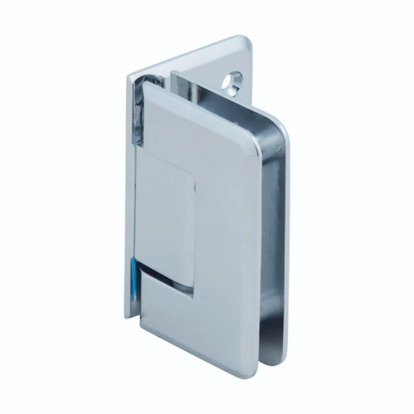 Pinnacle 044 wall mount hinge in Polished Chrome