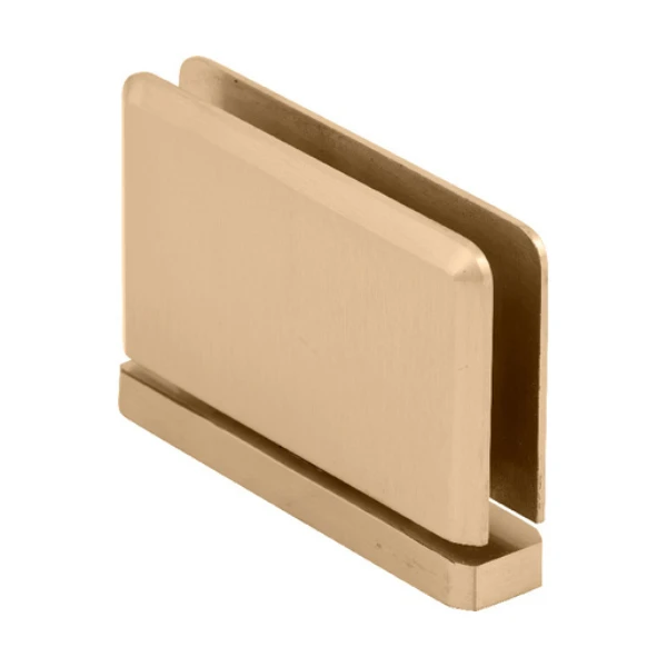 Prima 01 Series Top or Bottom Mount Hinge in Satin Brass