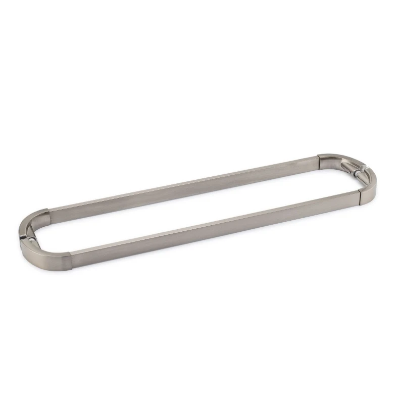 Portals Aria 24″ center-to-center Back-to-Back Towel Bar in Brushed Nickel