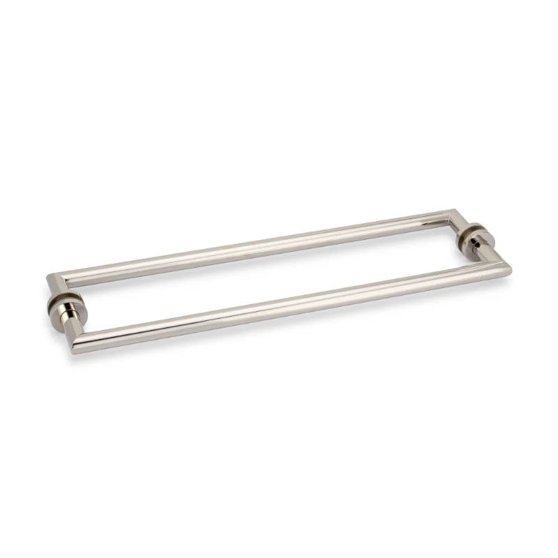 Portals Coda 18″ center-to-center Back-to-Back Towel Bar in Polished Nickel