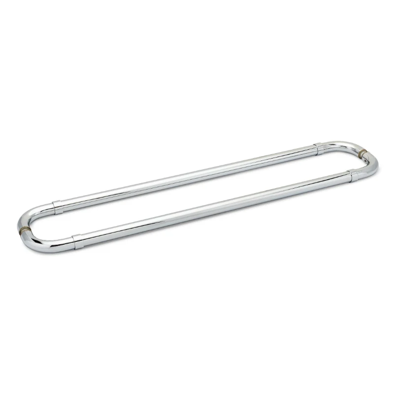 Portals Opus II 24″ center-to-center Back-to-Back Towel Bar in Polished Chrome