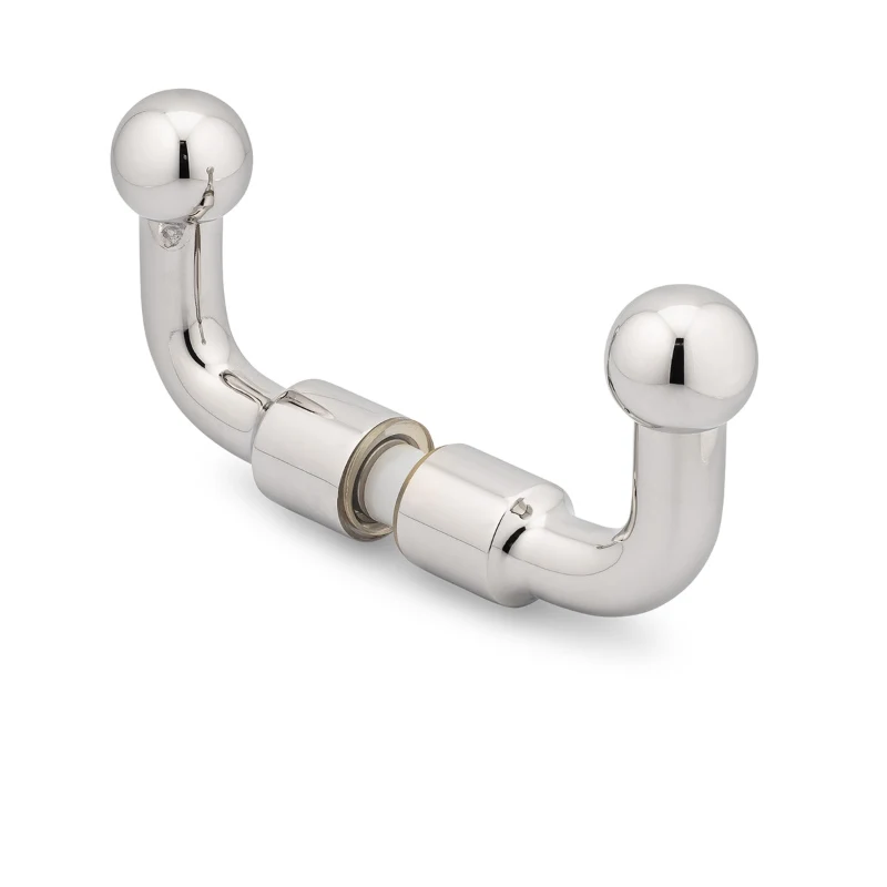 Portals Opus II Back-to-Back Hook in Polished Nickel
