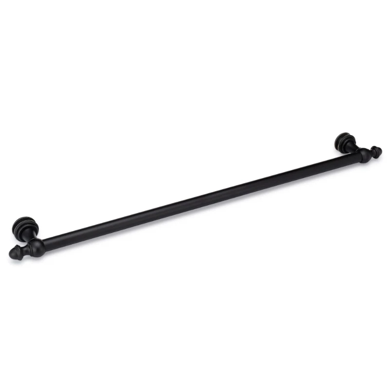 Portals Symphony 24″ center-to-center Single-Sided Towel Bar in Matte Black